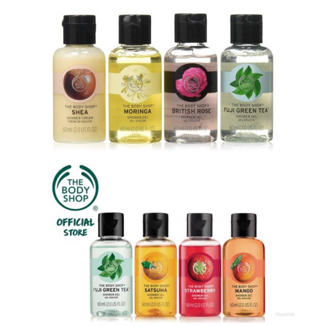 Jual The Body Shop Shower Gel 60ml Shopee Indonesia