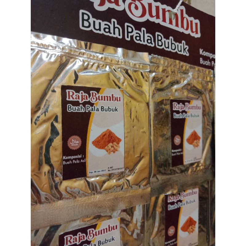 

BumbuDapur/Rempah100%asli/Pala BubukAlami