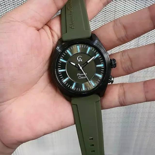 JAM TANGAN ALEXANDRE CHRISTIE COWOK AC 8630 ORIGINAL