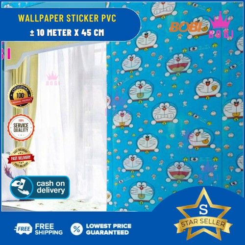 Wallpaper Sticker 5380 / Wallpaper New  / 9mx45cm / Bahan Pvc