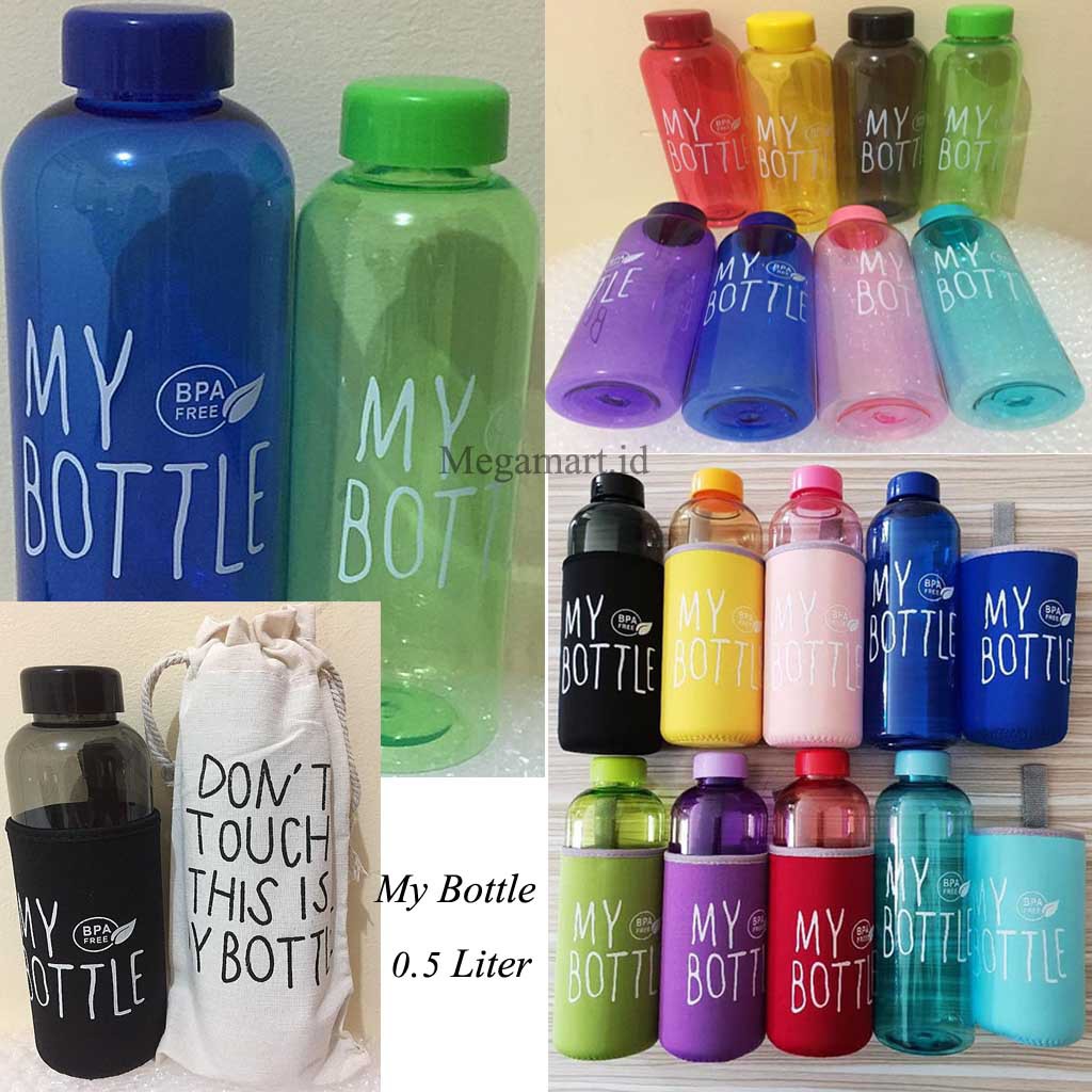 New My Bottle 500ml Botol  Minum 0 5Liter My Bottle 