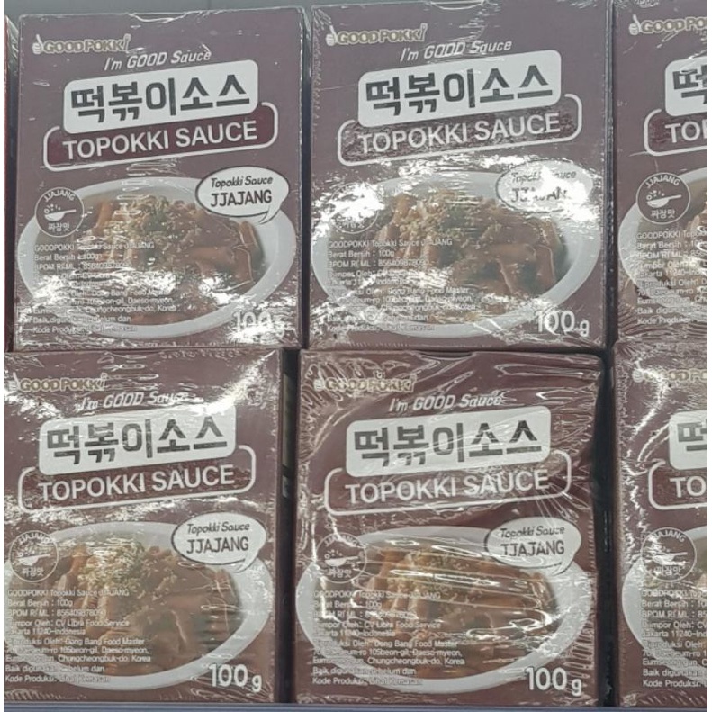 

Goodpokki oppoki sauce Jjajang-Original 100g