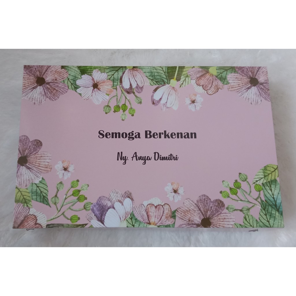 

PAPERBOX SIZE 31x20x6 CM / WEDDING / BRIDESMAID / PACKAGING PRODUCK