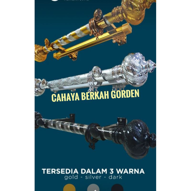 Produk Terlaris BESI/BATANG GORDEN | ROLLET GORDEN | BATANG GORDEN MURAH.