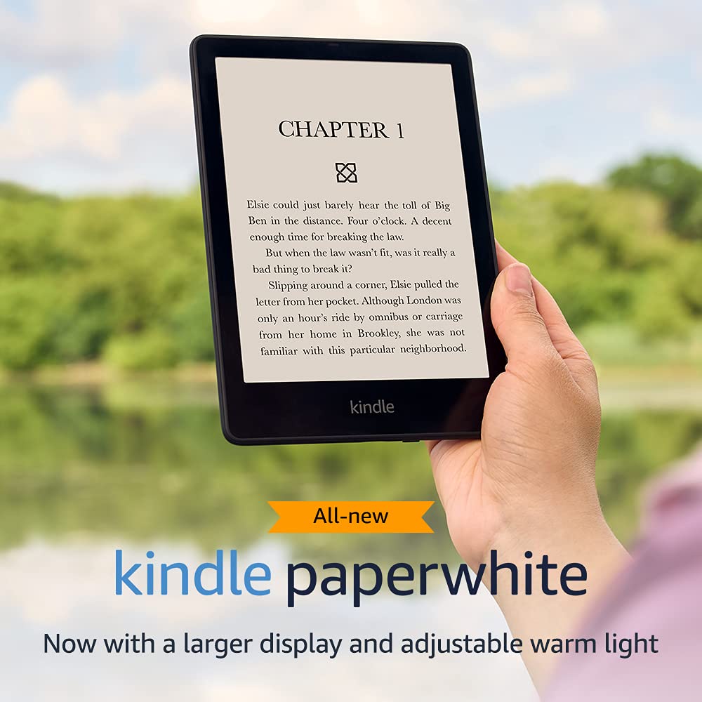 Amazon New Kindle Paperwhite 11th Gen 2021 Adjustable Warm Light