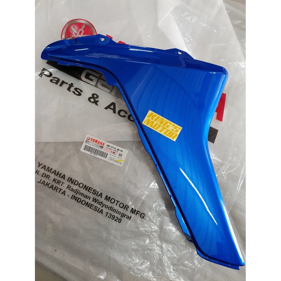 MOLE, SIDE COVER / SAYAP DEPAN BAWAH NMAX, N MAX BIRU ASLI YAMAHA