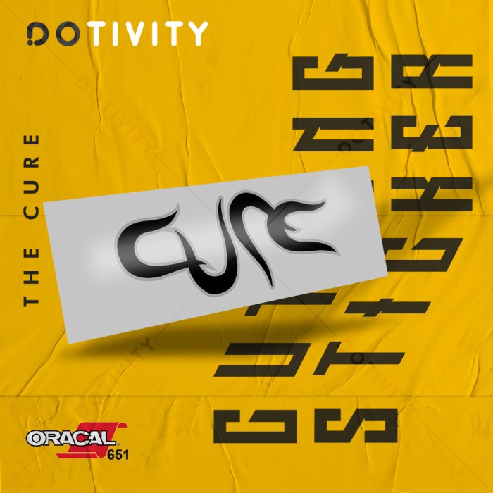 

Cutting Sticker THE CURE BAND