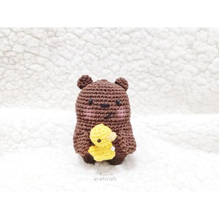  Boneka  Rajut  Amigurumi Grizzly We Bare Bear Shopee  Indonesia