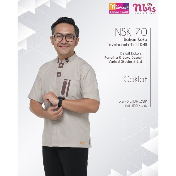 BAJU KOKO NIBRAS NSK 70