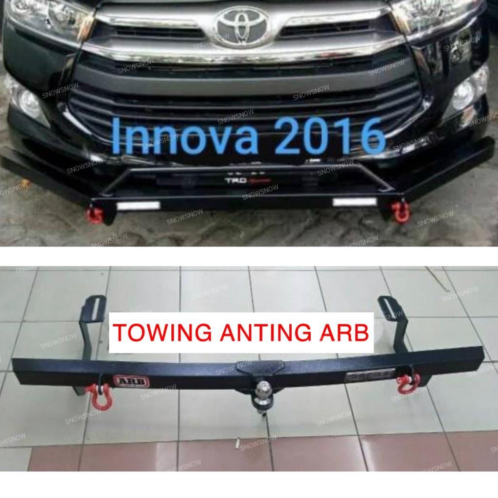 Paket Towing Depan Belakang All New Grand Innova 2012 2015 2016 2022 Arb Anting Besi