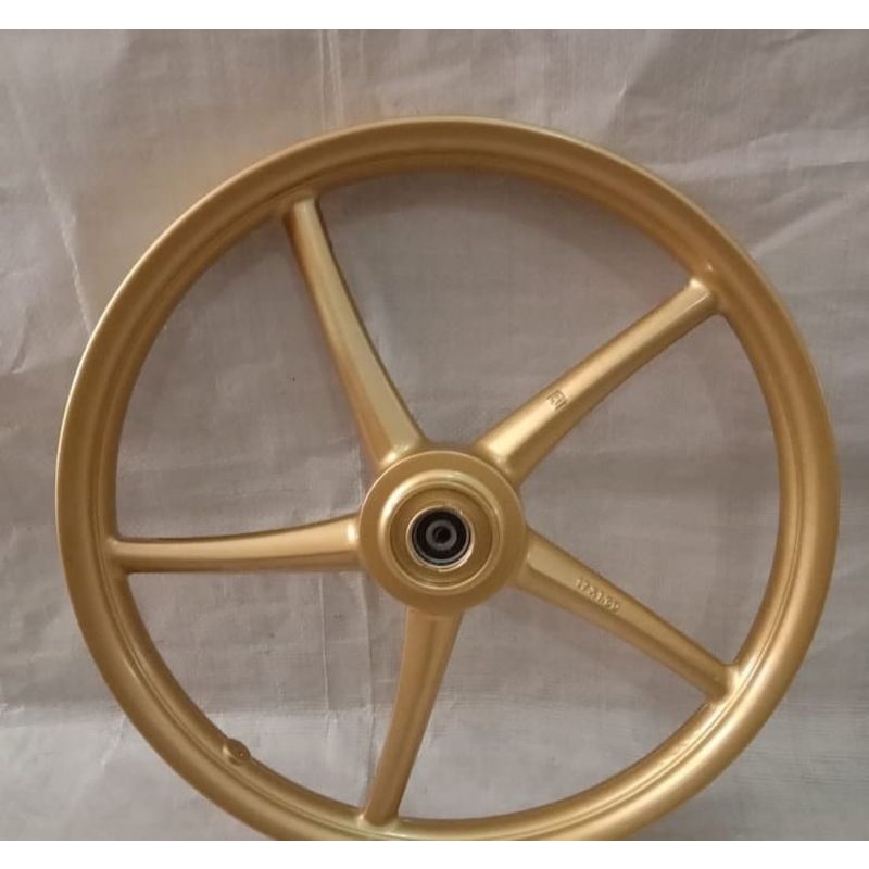 Pelek Copy RCB Merek Rossy Depan Ukuran 160x17 Velg Pelg RCB Rossi Mitasi Depan