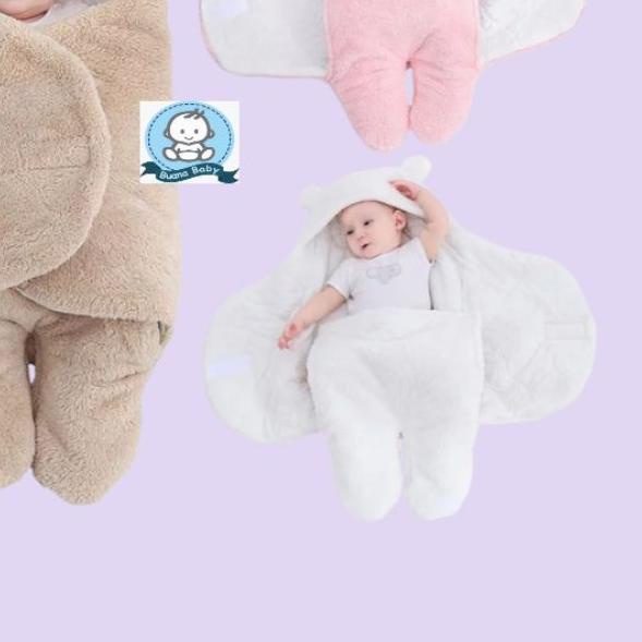 ♟ Selimut bayi karakter Bedong Baby Instan Blanket Selimut bulu bayi karakter ➤