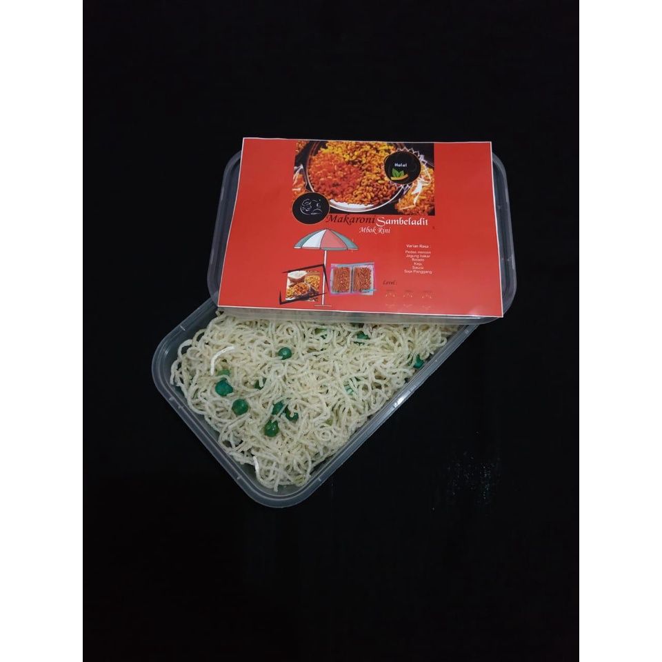 

Mie Bihun, Mie Bihun Enak, Mie Bihun Renyah, Mie Bhun Kekinian Sambeladit (box/Tepak 200gr)