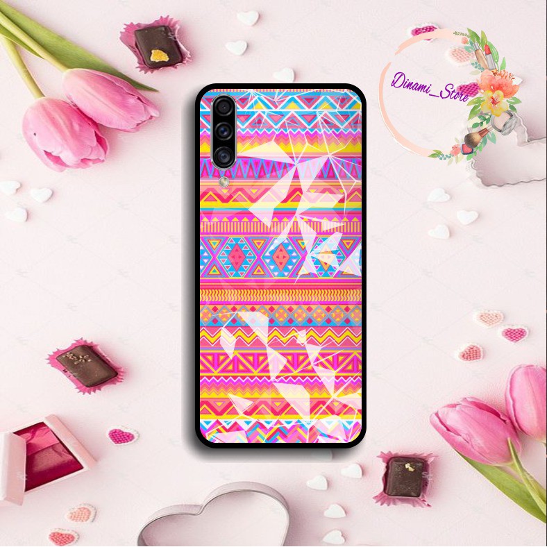 softcase diamond ETNIK WALLPAPER  Oppo A3s A1k A5 A9 2020 A7 F9 A5s A31 A52 a53 A92 A37 A57 A5DST687