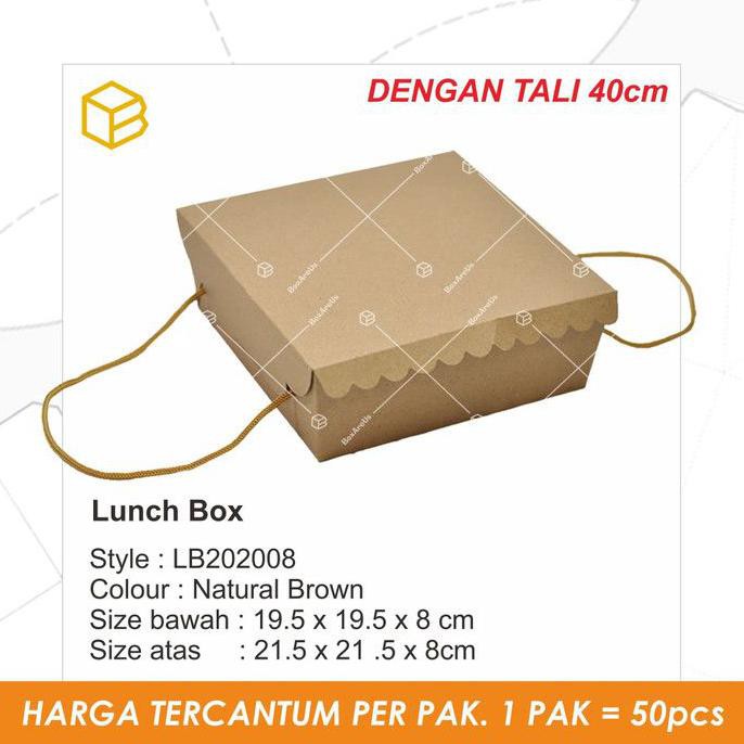 

Best Seller] Lb202008 - Lunchbox, Kotak Nasi, Dus Nasi - Tanpa Tali