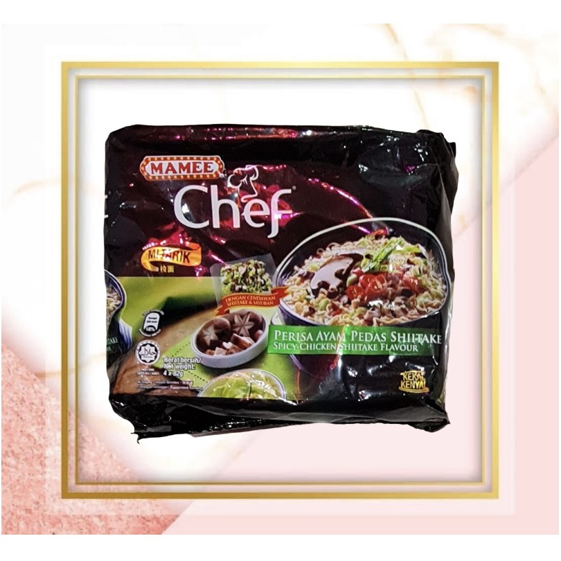 

Mie Tarik Mamee Chef dengan Perisa Ayam Pedas Shitake