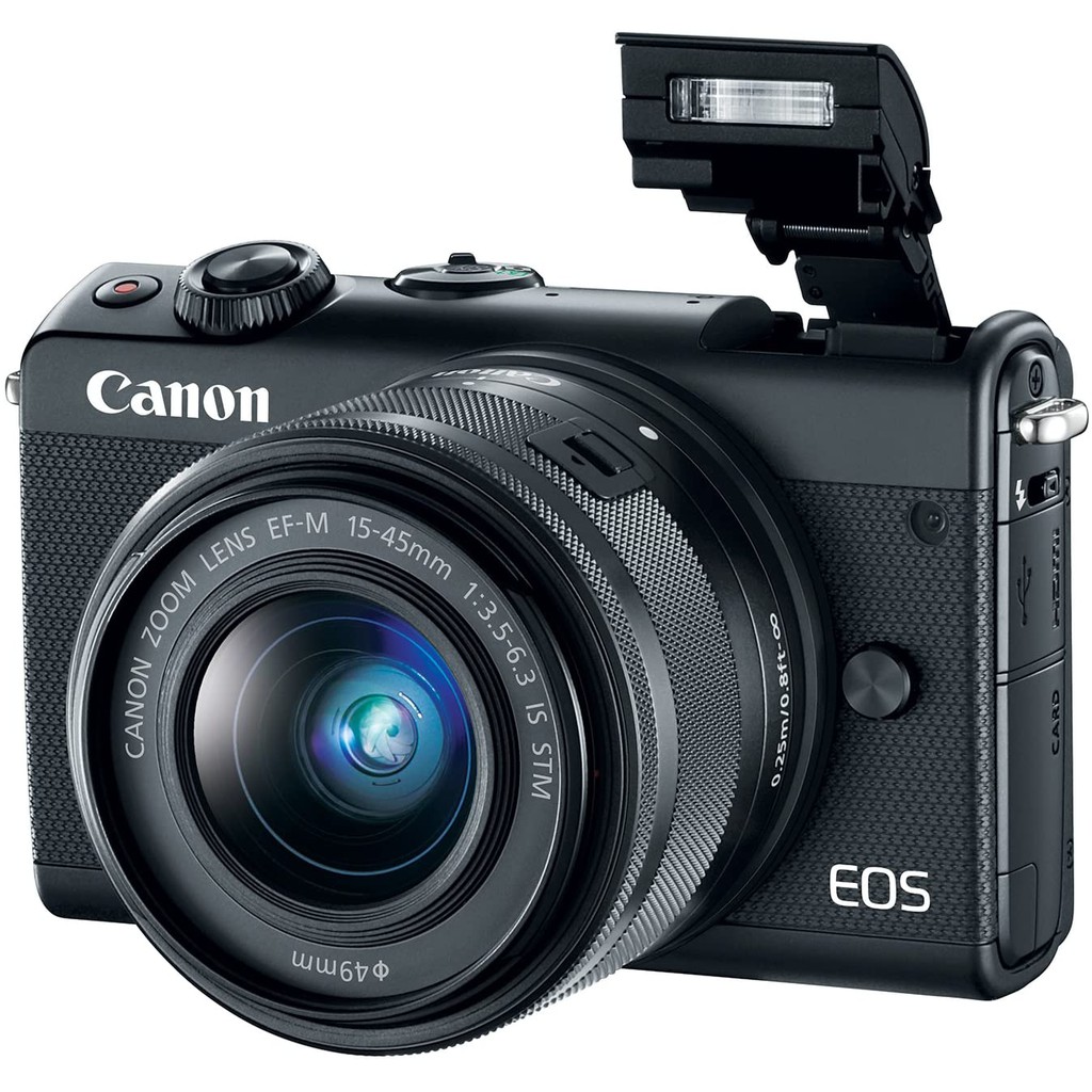 CANON EOS M100 / CANON M100 KIT 15-45MM IS STM WIFI ORIGINAL - PAKET 32GB/64GB-4
