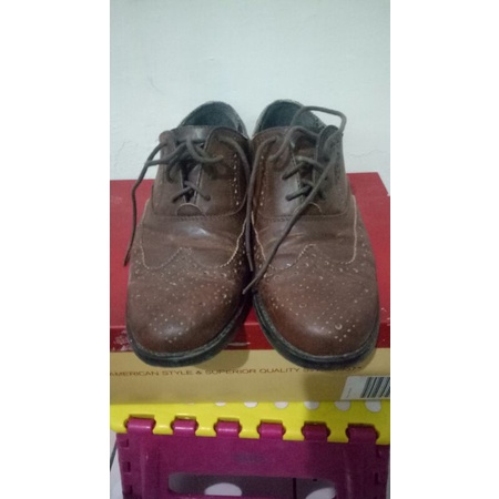 Preloved Sepatu Formal Pantofel Herman DexterUk. 41 1/3