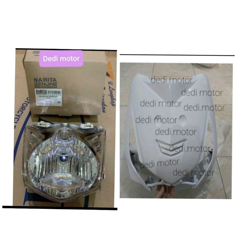 Tameng depan beat karbu hitam putih merah biru hijau pink ping dan refektor lampu depan beat karbu tameng beat karbu tameng depan beat karbu beat lama