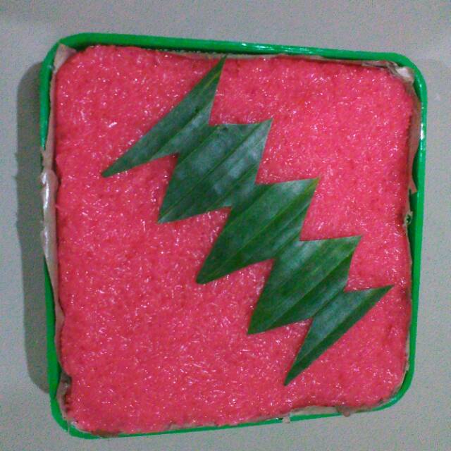 

Wajik warna warni