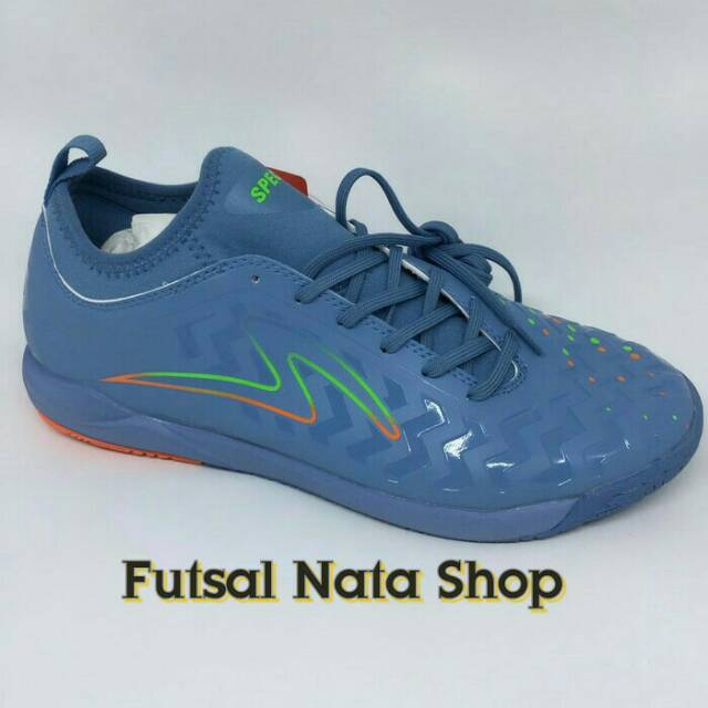 Sepatu futsal specs Original Cyanide Galaxy IN dark lead modular 2018 (FNS)