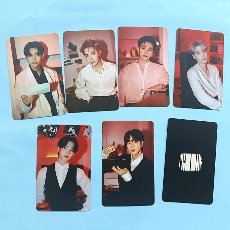 7pcs Kartu Lomo Foto Kpop BTS Album