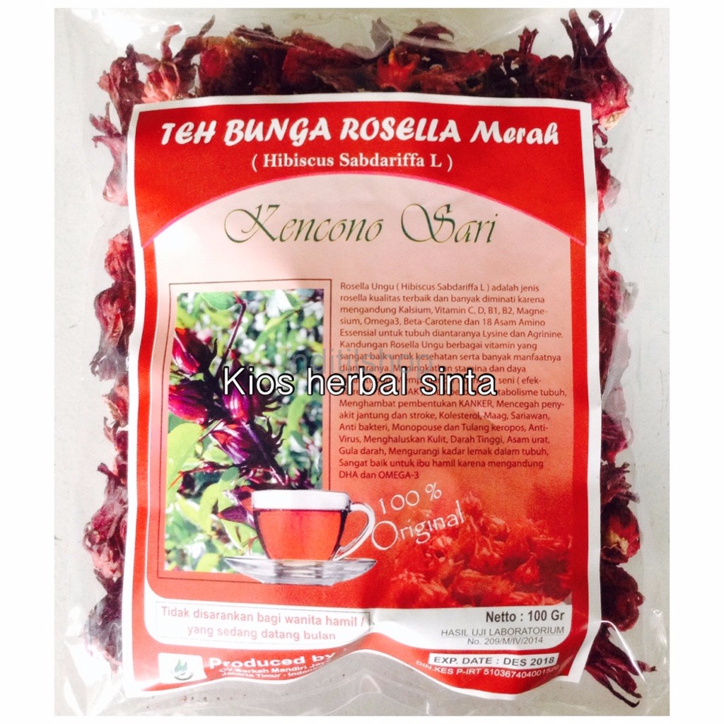 

teh bunga rosella,bunga rosella,bunga rosela,teh bunga rosela merah