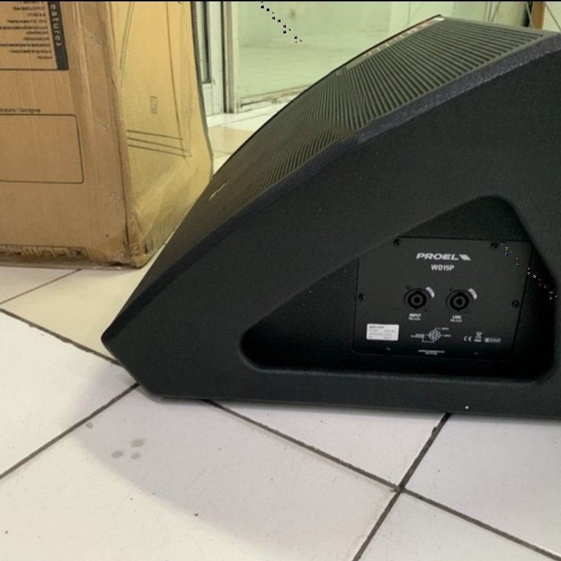 Speaker Monitor Pasif Proel 15 inch wd15p / wd 15p Original