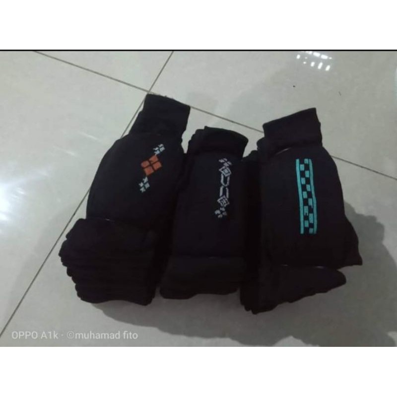 kaos kaki kerja KANTORAN ( 4 pasang ) pria dewasa bahan super grees / gambar real pick