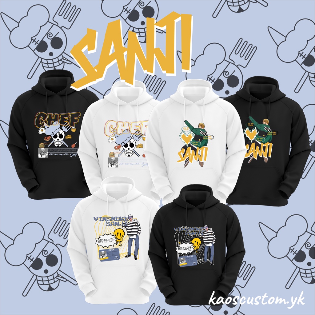 HOODIE ANIME/HOODIE VINSMOKE SANJI/HOODIE ONE PIECE
