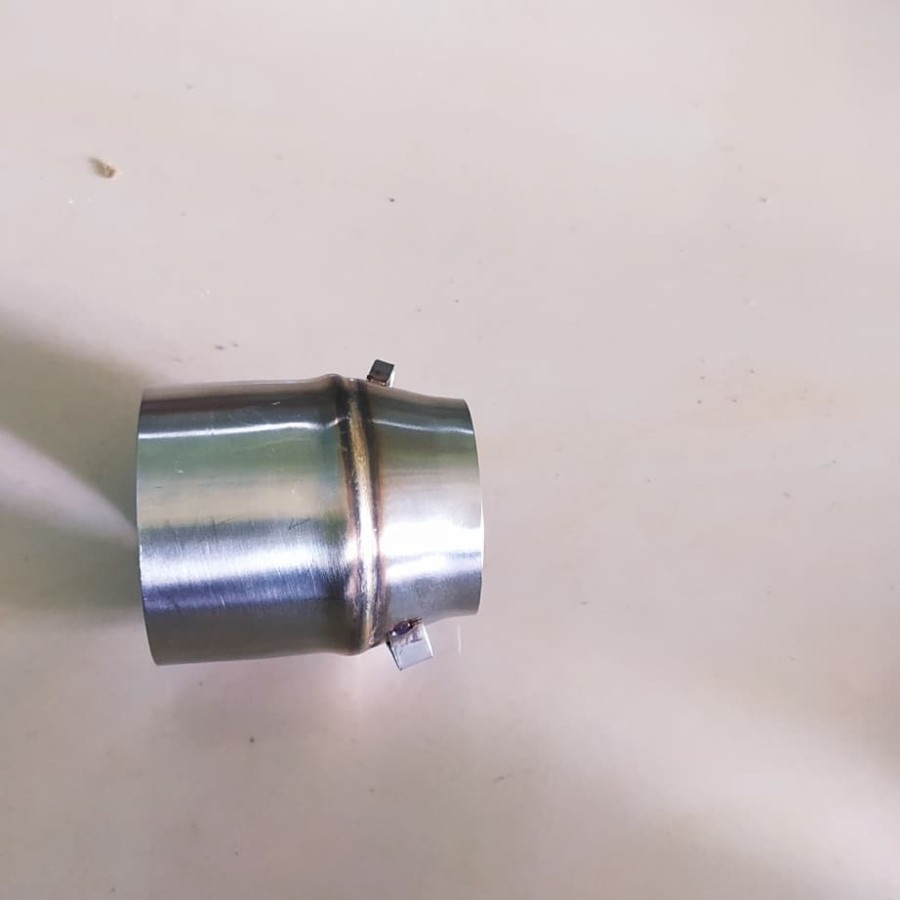 Sambungan Leher Knalpot Racing Ukuran Inlet 38MM ke 50MM