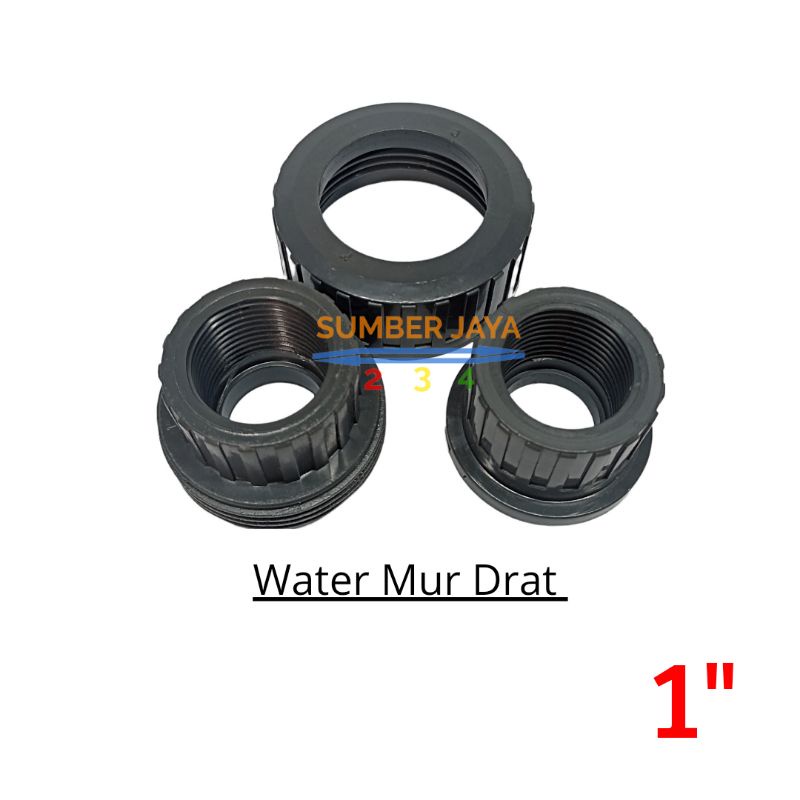 Water Mur drat dalam 1inch / Watermur/Watermor TERMURAH