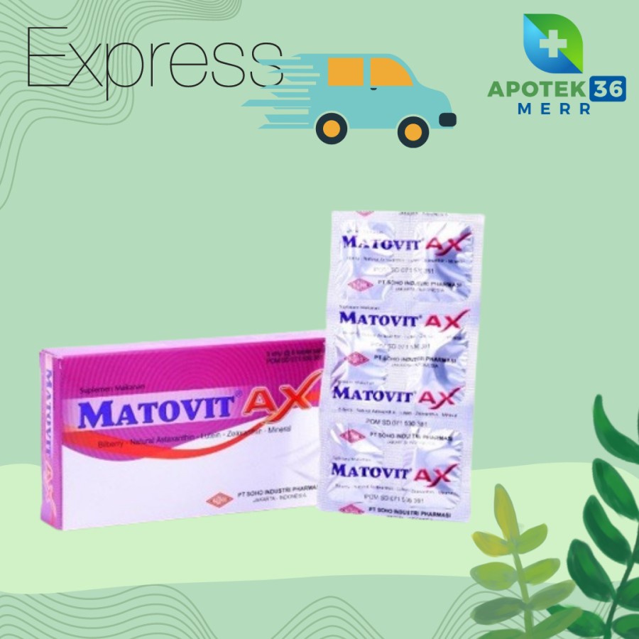 MATOVIT AX Vitamin Mata isi 6TABLET