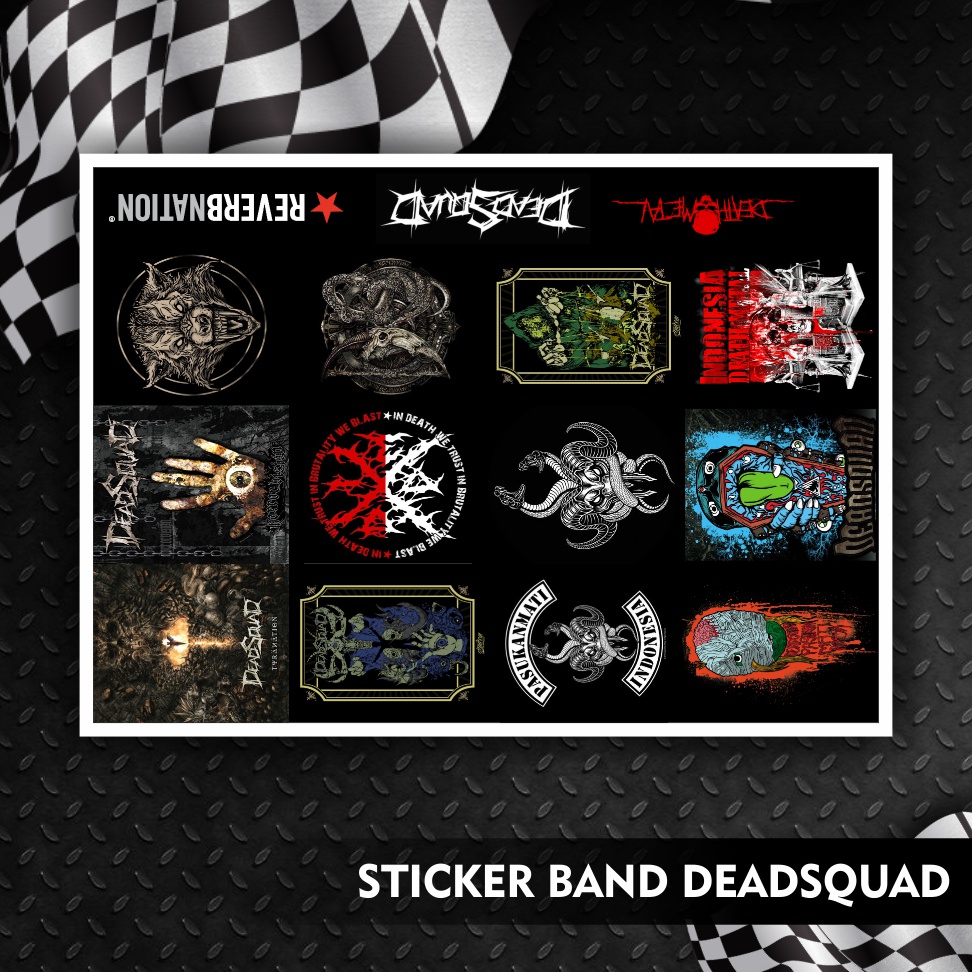 

STICKER PACK BAND DEAD SQUAD INDONESIA STICKER BOMB STICKER LAPTOP STICKER TUMBLR STICKER HEREX/C70