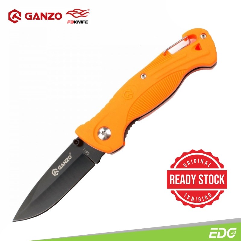 Ganzo G611-OR 420C Steel Orange Survival Tools