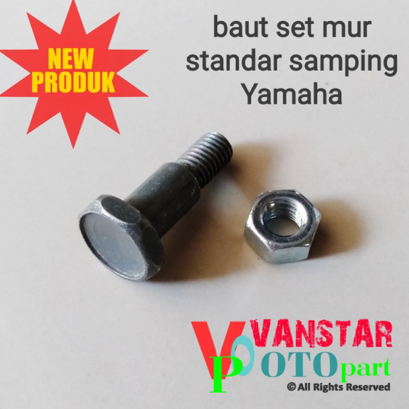 baut standar samping f1z r RX king Mio Jupiter z set mur