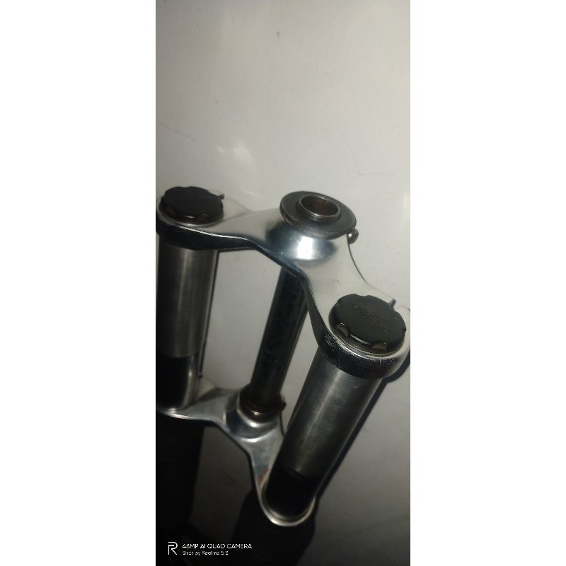 fork mtb double crown sepeda model downhill zoom