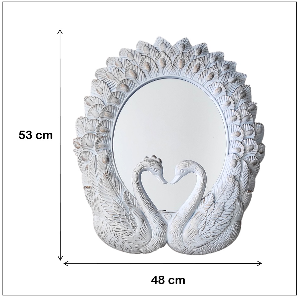 Kaca Cermin Hias Gantung Hiasan Dinding Dekorasi Rumah