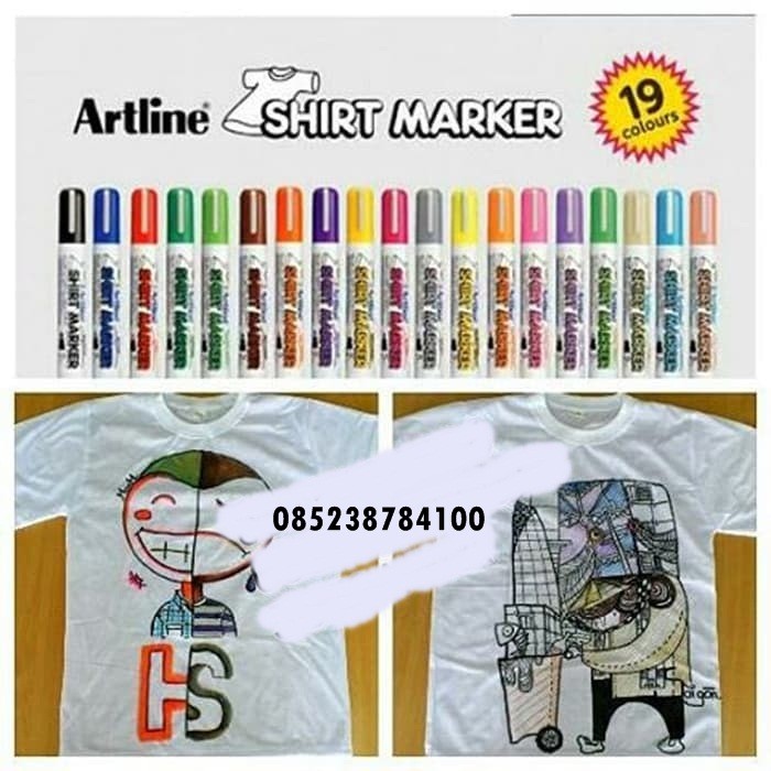 

spidol kain Berkualitas