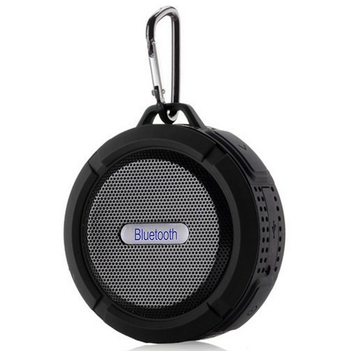 Taffware Mini Outdoor Bluetooth Speaker - C6 - Black