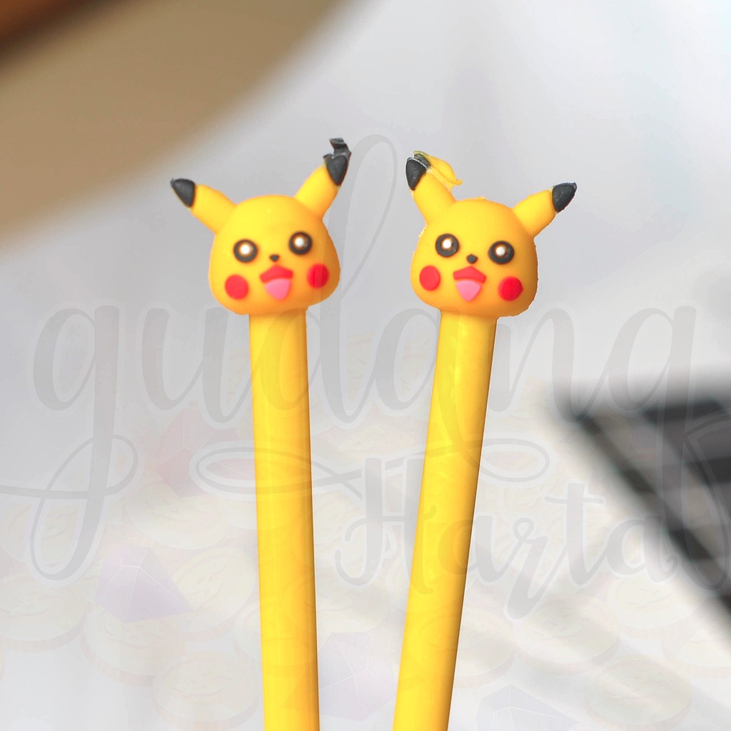 Pulpen Karakter Monster Listrik Lucu Unik Bolpen Ballpoint GH 307018