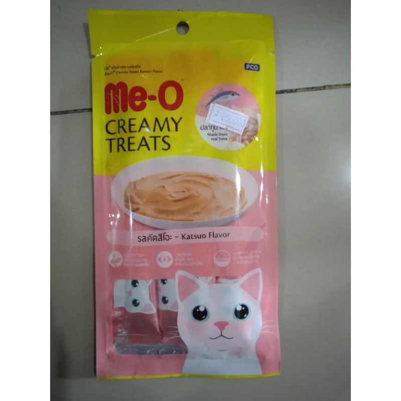 Liquid Snack Kucing ME O CREAMY TREATS ALL VARIAN
