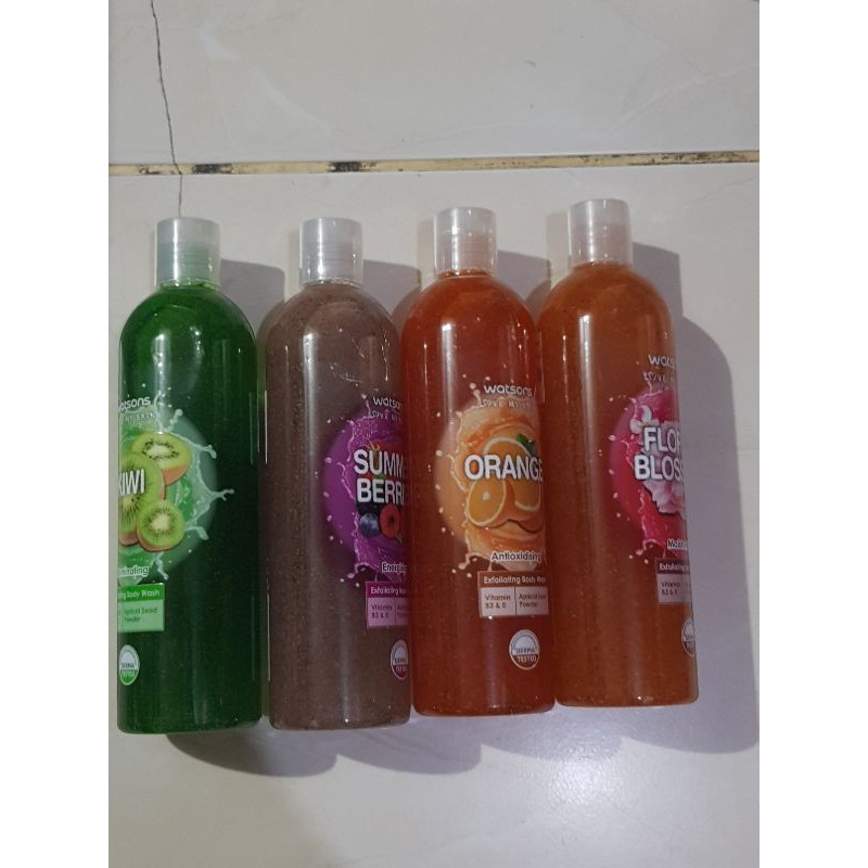 WATSONS BODY WASH 410 ml / sabun mandi watsons 410 ml