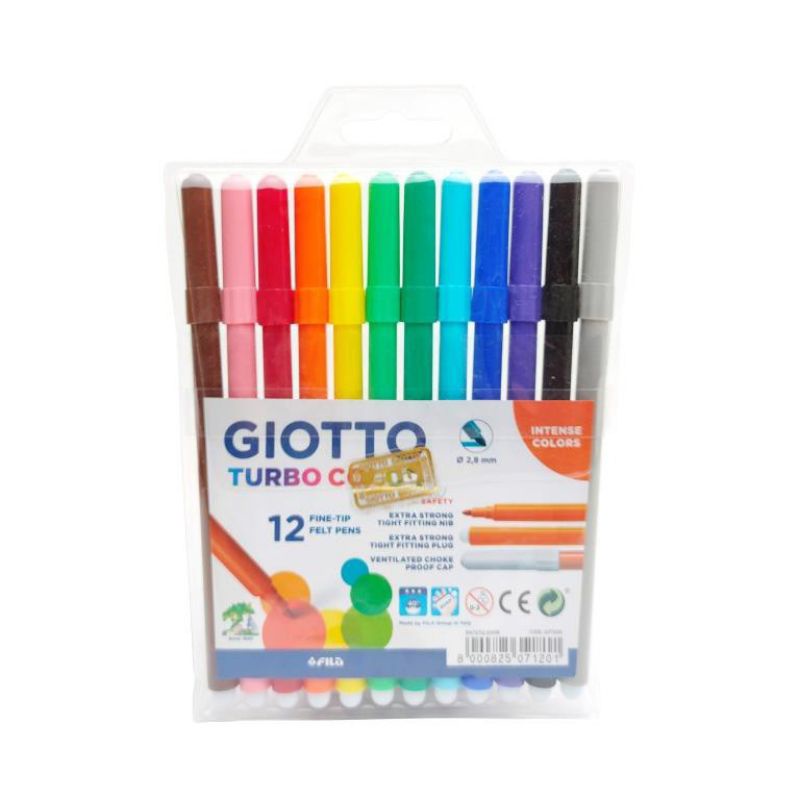 

Giotto Turbo Color with Wallet 12 Colors