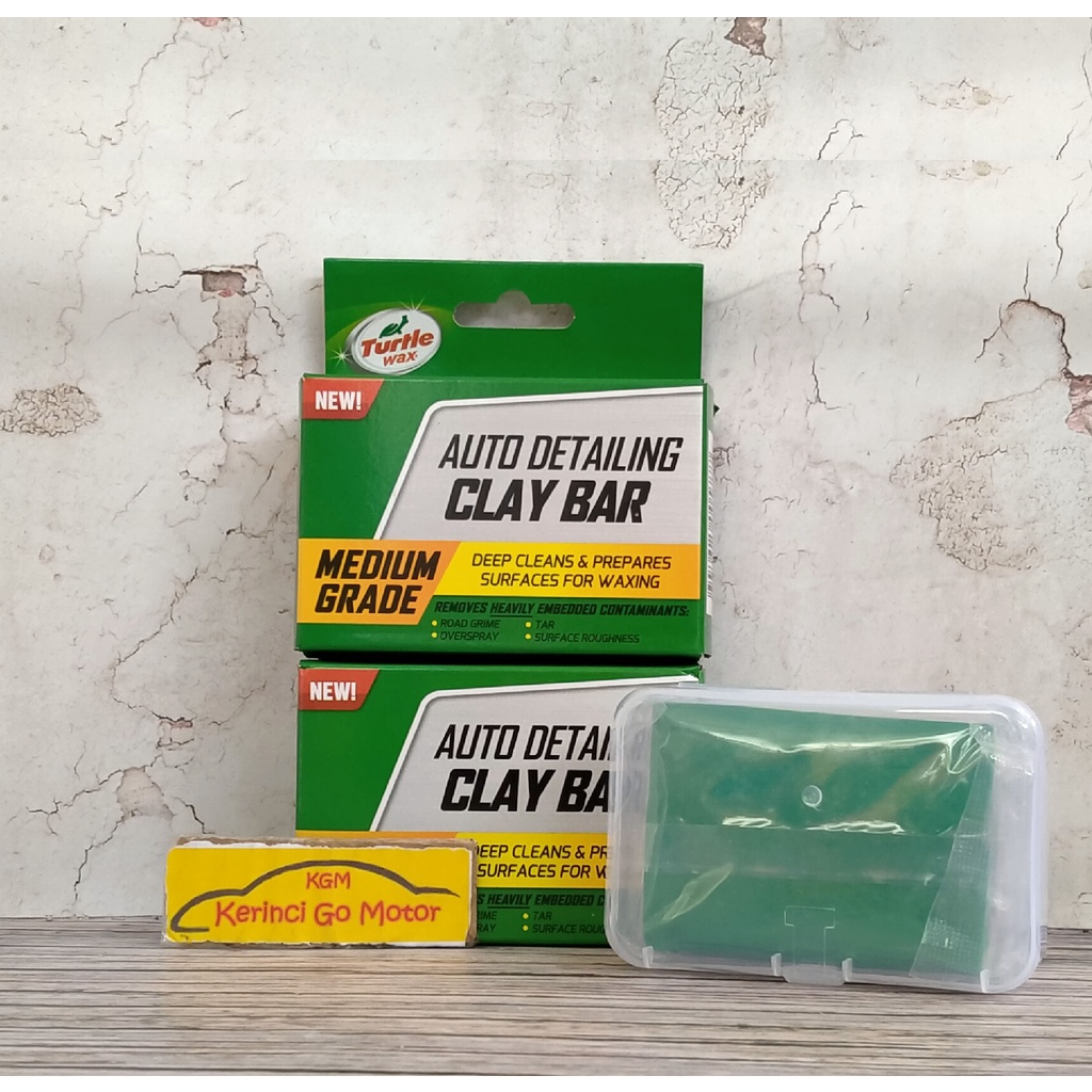 TURTLE WAX CLAY BAR MEDIUM GRADE 100Gr