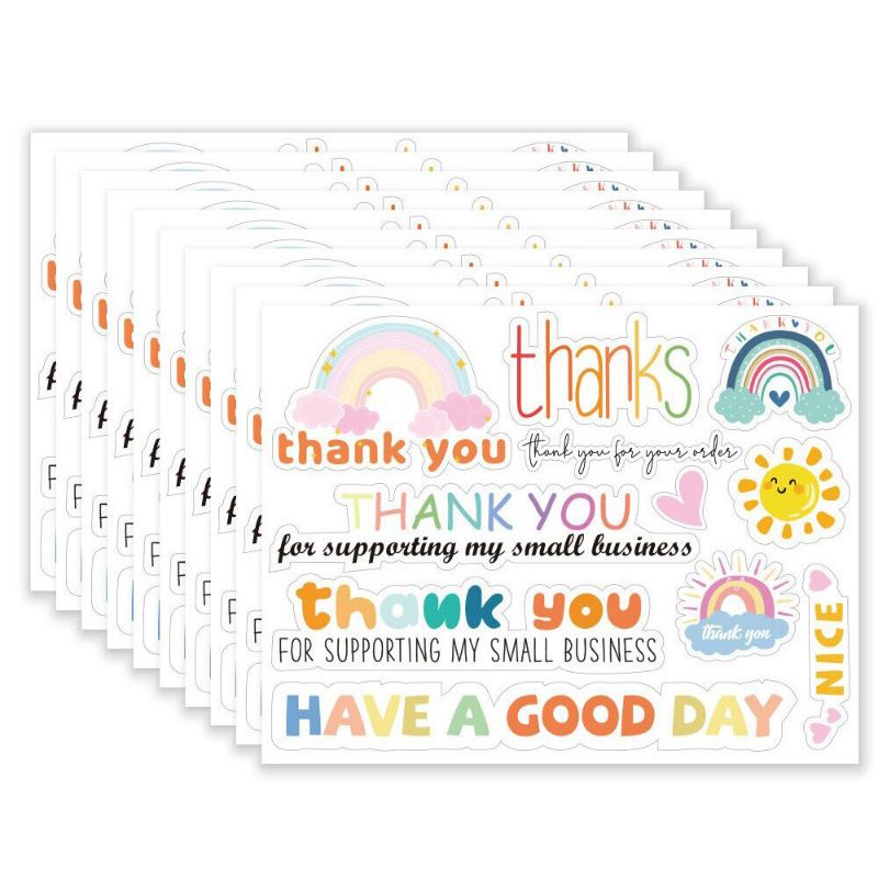 

STICKER LABEL THANK YOU