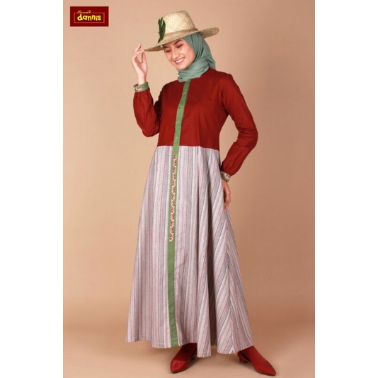 PROMO NEW ARRIVAL GAMIS DANNIS TERBARU DANNIS DEWASA ORIGINAL BAJU GAMIS BUSUI WUDU FRIENDLY
