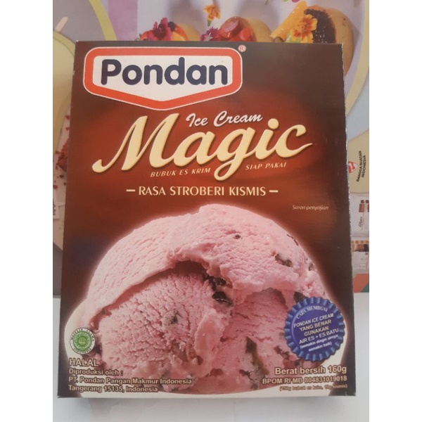 

pondan ice cream magic stroberi 160gr