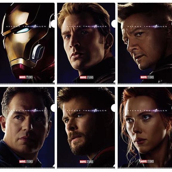 

Office & Stationery | Document Organizer | Marvel Avengers: Endgame Clear File Set A | Best Seller