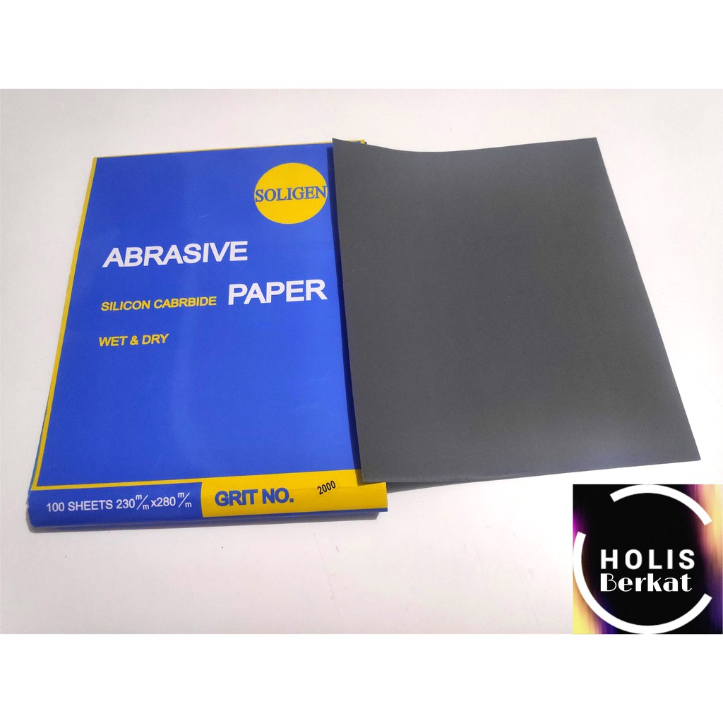 Amplas Duco / Waterproof Abrasive Paper SLG (#1000/ #2000) GERMANY